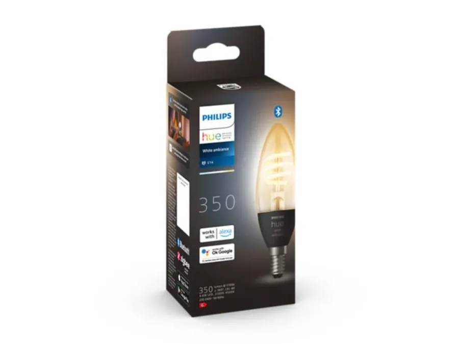 Discount Philips Hue E14 lyspære 4,6W 2200-4500K
