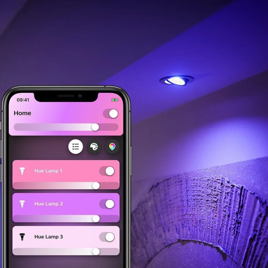 New Philips Hue GU10 2 pakning - White og farget