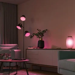 Hot Philips Hue P45 E14 lyspære 5,1W 2200-6500K Hue White Color Ambiance