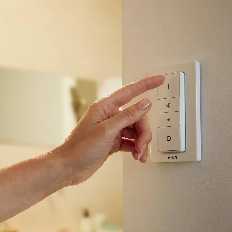 Hot Philips Hue Welness bordlampe white ambiance Svart / Opal