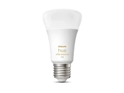 Outlet Philips Hue white LED 8W E27 A60 2200-6500 Kelvin - 60 mm Hvit