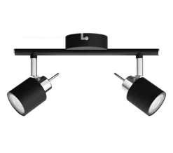 Best Philips Meranti dobbel spot GU10 Svart