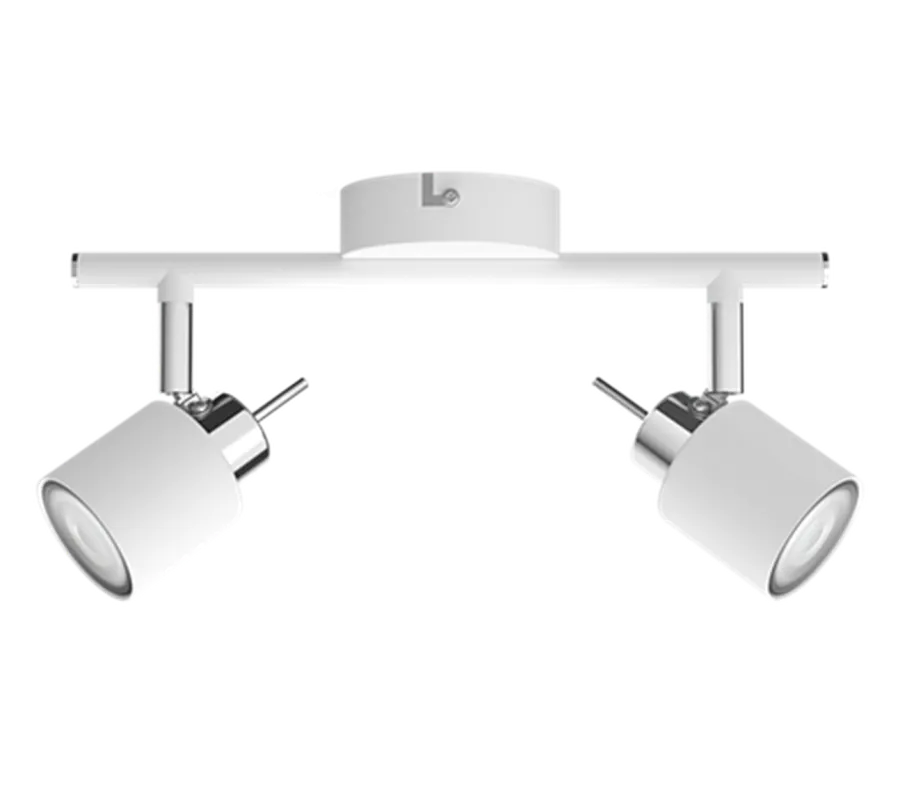 Best Philips Meranti dobbel spot GU10 Svart