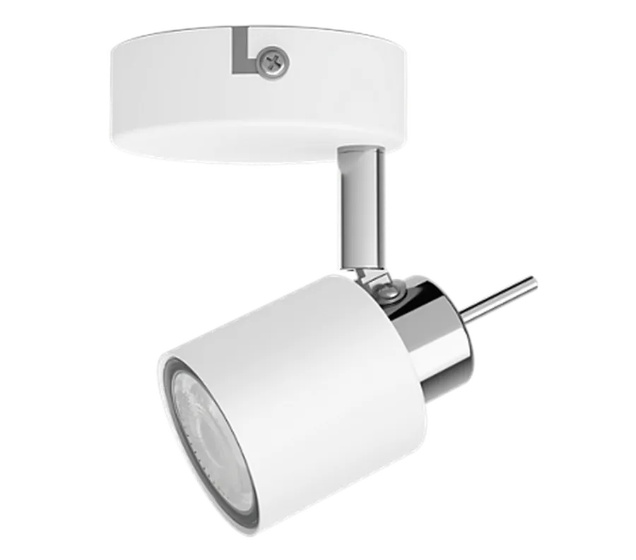 Outlet Philips Meranti single spot GU10 Hvit
