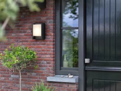 Clearance Philips myGarden Arbour vegglampe utendørs 6W IP44 - Antrasitt