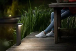 Sale Philips myGarden Bustan pullert 40 cm utendørs IP44 2x4,5W LED - Antrasitt