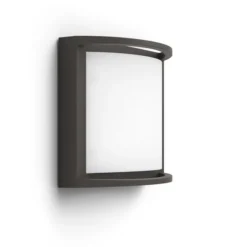 New Philips myGarden Samondra vegglampe utendørs IP44 12W LED - Svart