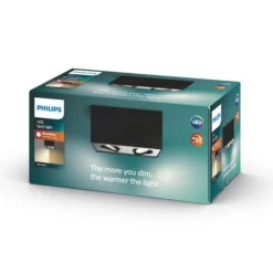 Sale Philips myLiving dobbel takspot 2x4,5W warmglow