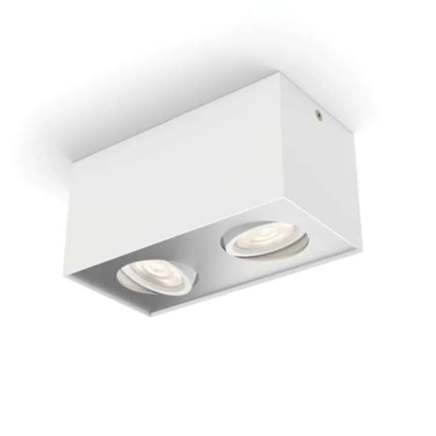 Sale Philips myLiving dobbel takspot 2x4,5W warmglow