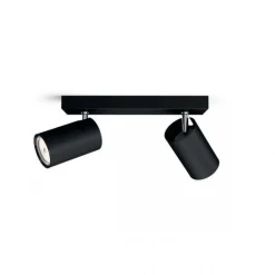 Sale Philips myLiving Kosipo dobbel takspot, matt Svart