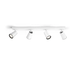 New Philips myLiving Paisley med 4 spot GU10 Hvit