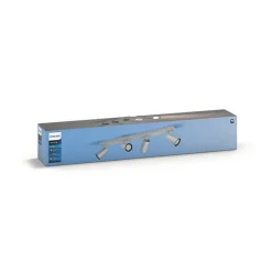 New Philips myLiving Paisley med 4 spot GU10 Hvit