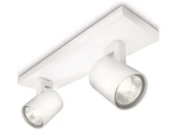 Outlet Philips myLiving Runner dobbel spotskinne Hvit