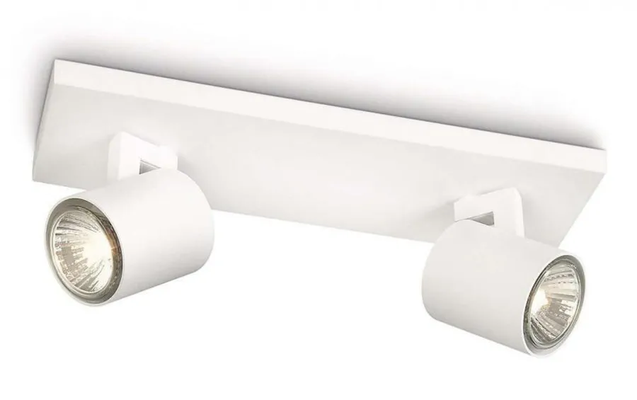 Outlet Philips myLiving Runner dobbel spotskinne Hvit