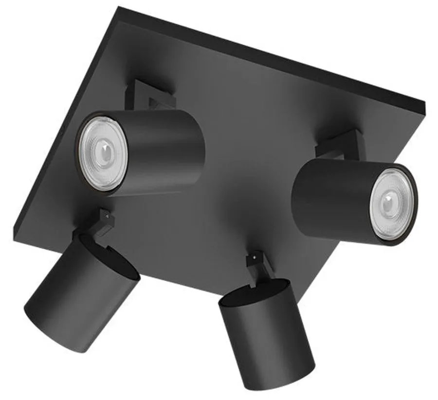 Discount Philips Runner taklampe 4 spot
