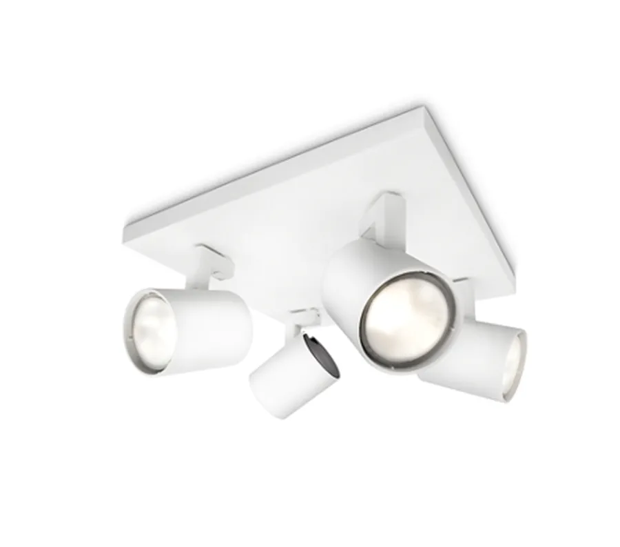 Discount Philips Runner taklampe 4 spot