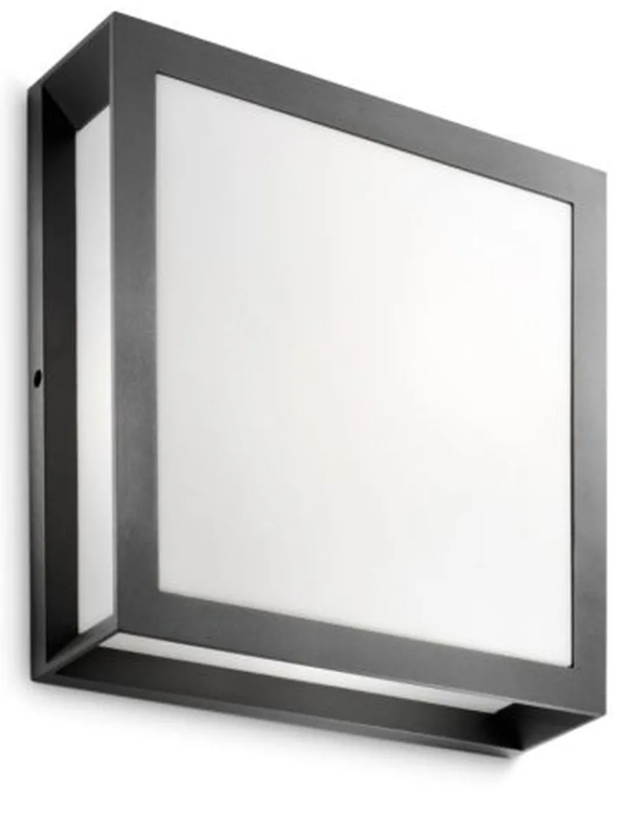 Discount Philips Skies vegg/taklampe utendørs IP44 E27 Antrasitt
