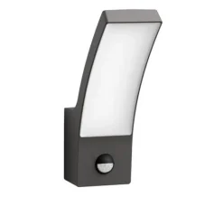 Discount Philips Splay vegglampe utendørs IP44 12W LED m/sensor - Antrasitt