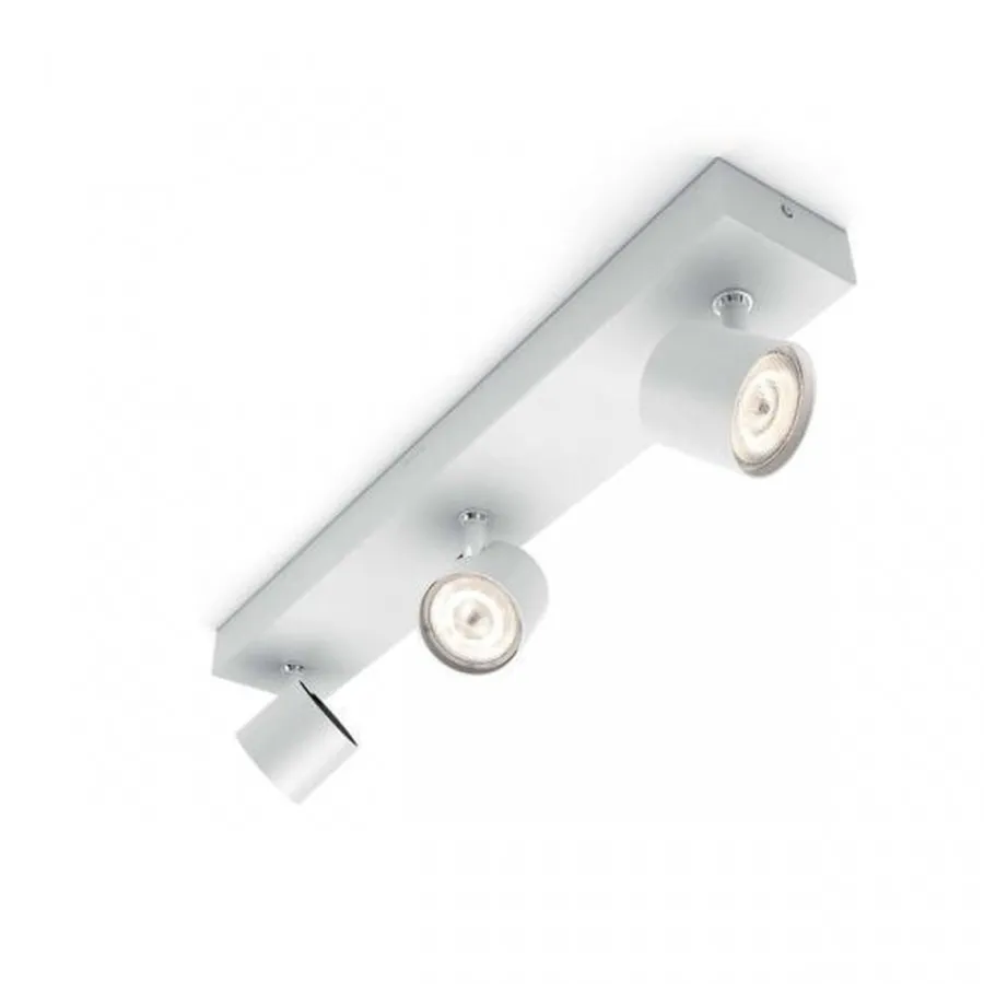 Clearance Philips Star Warmglow 3 LED-spot Hvit