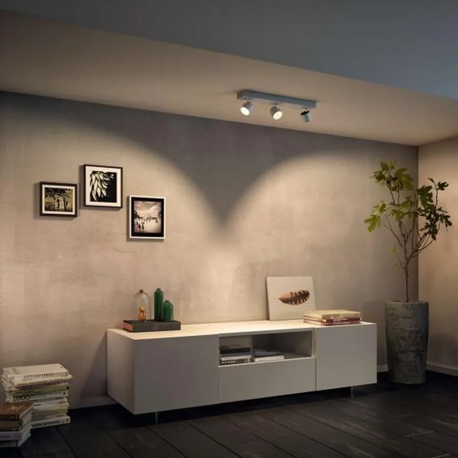 Clearance Philips Star Warmglow 3 LED-spot Hvit