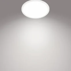 Online Philips superslim taklampe 25 cm 15W 4000 IP44 Kelvin 3-step dim - Hvit