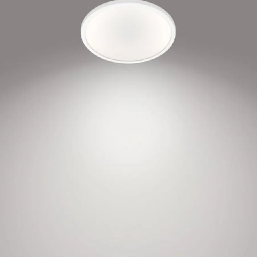 Sale Philips superslim taklampe 30 cm 18W 4000 Kelvin 3-step dim - Hvit