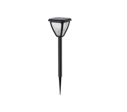 Outlet Philips Vapora hagelys 1,5W 2700 Kelvin IP44 solcelledrevet med dag/natt sensor - 54 cm Svart