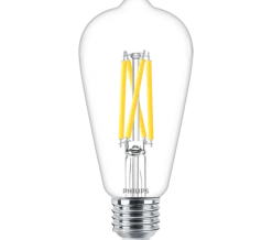 Clearance Philips 5,9 W LED (60W) WarmGlow E27, dimbar Klar