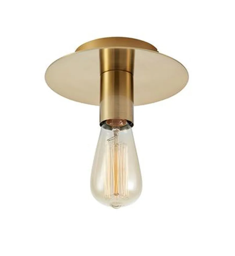 New Marksløjd Piatto taklampe - farget - Messing