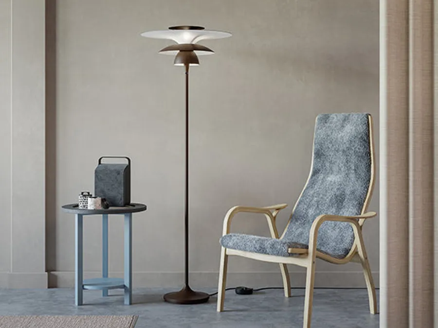 Outlet Belid Picasso gulvlampe D500 G9 Grå
