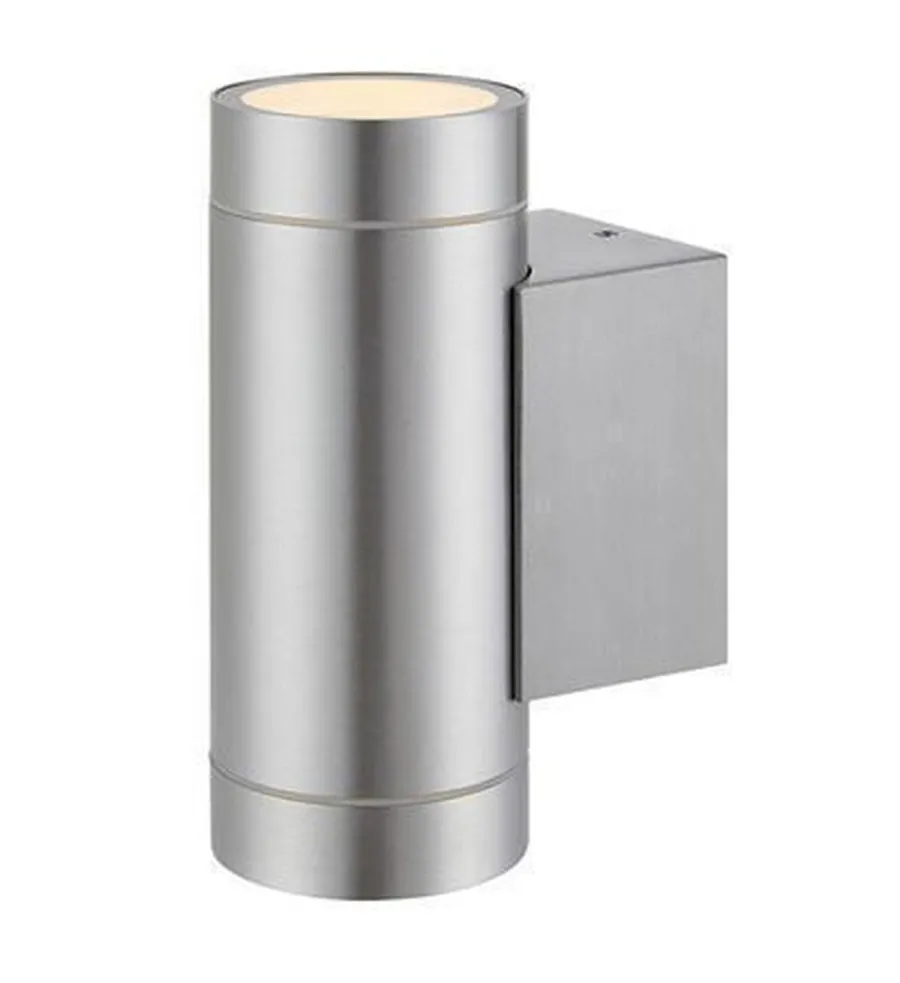 Outlet Marksløjd Pipe vegglampe utendørs opp/ned IP44 - - Aluminium