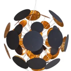 By Rydens Planet taklampe 50 - Sand Svart