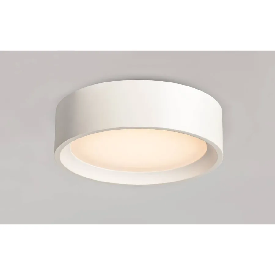Best Slv Plastra taklampe 25 cm 15W 3000 Kelvin - Dimbar Hvit