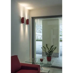 New Slv Plastra vegglampe opp/ned lys GU10 Hvit