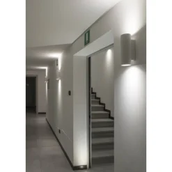 New Slv Plastra vegglampe opp/ned lys GU10 Hvit