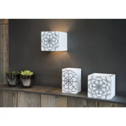 Best Slv Plastra vegglampe opp/ned lys Hvit