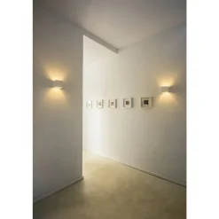 Best Slv Plastra vegglampe opp/ned lys Hvit