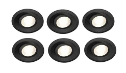 Discount Plejd smart tilt lavtbyggende spot / downlight 2200-4000K IP44 8W RA90 - 6 pakning