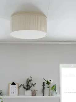 Best Pr home of Scandinavia Ab Plissè taklampe 45 - Hvit