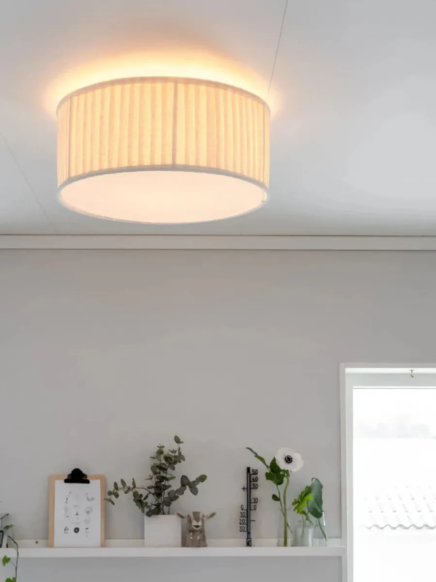 Best Pr home of Scandinavia Ab Plissè taklampe 45 - Hvit