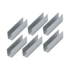 Paulmann Plug & Shine Led strip profil 50x10,6 mm - 6 pakning Sølv