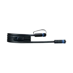 Discount Paulmann Plug & Shine 2 meter kabel med 2 utganger Svart