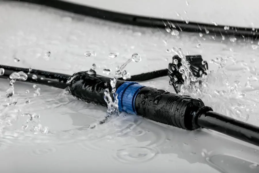Discount Paulmann Plug & Shine 10 meter kabel med 5 utganger Svart