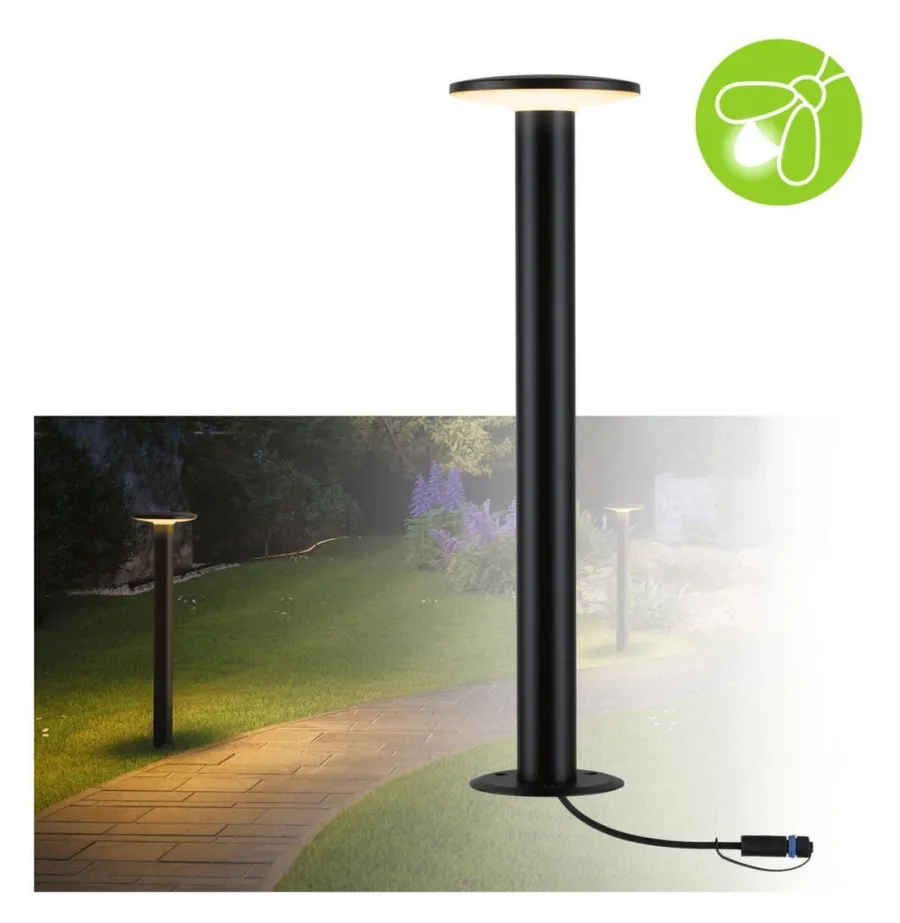 Online Paulmann Plug & Shine Plate pullert IP44 60 cm 7W 2200 Kelvin - 24 Volt Antrasitt