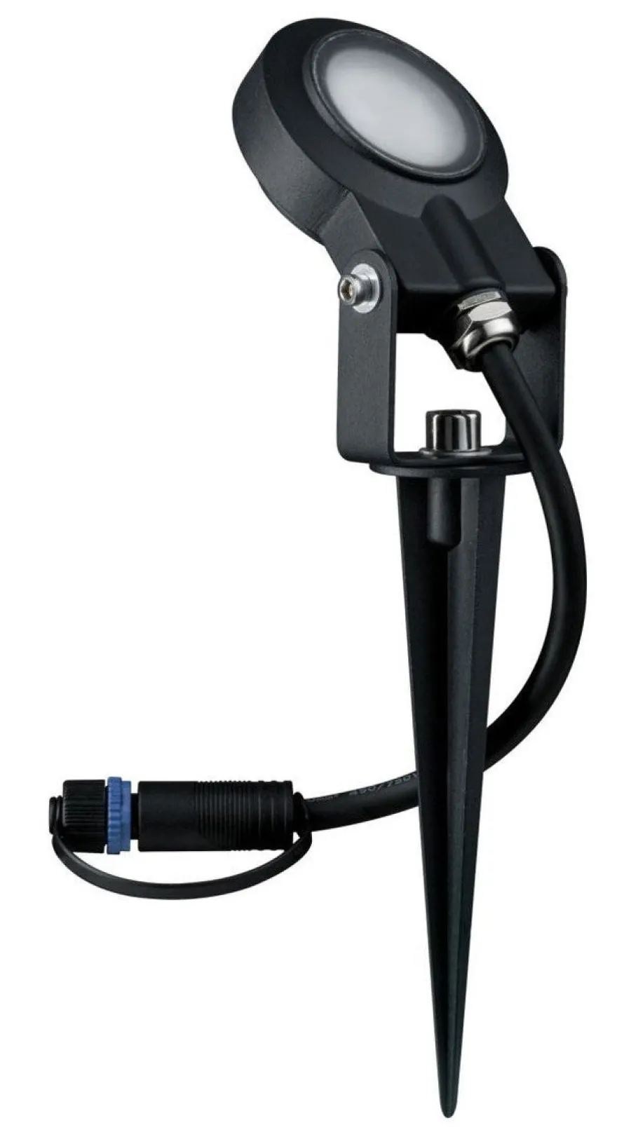 New Paulmann Plug & Shine Sting spot med spyd 6,4W 3000 Kelvin IP67 Antrasitt