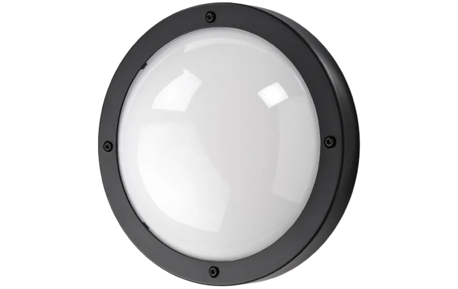 Clearance Sg Armaturen As Primo vegg / taklampe 11,5W 3000K IP65 dimbar Grafitt