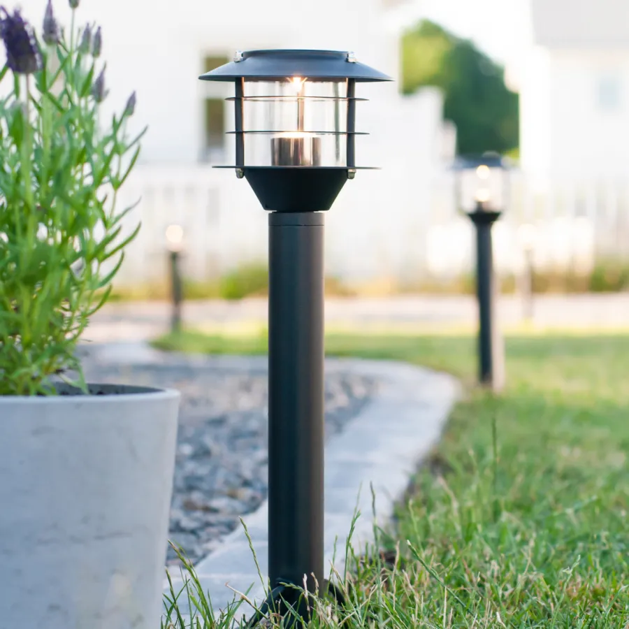Discount Marksløjd Pullert 3w 45cm - Garden 24 - Svart