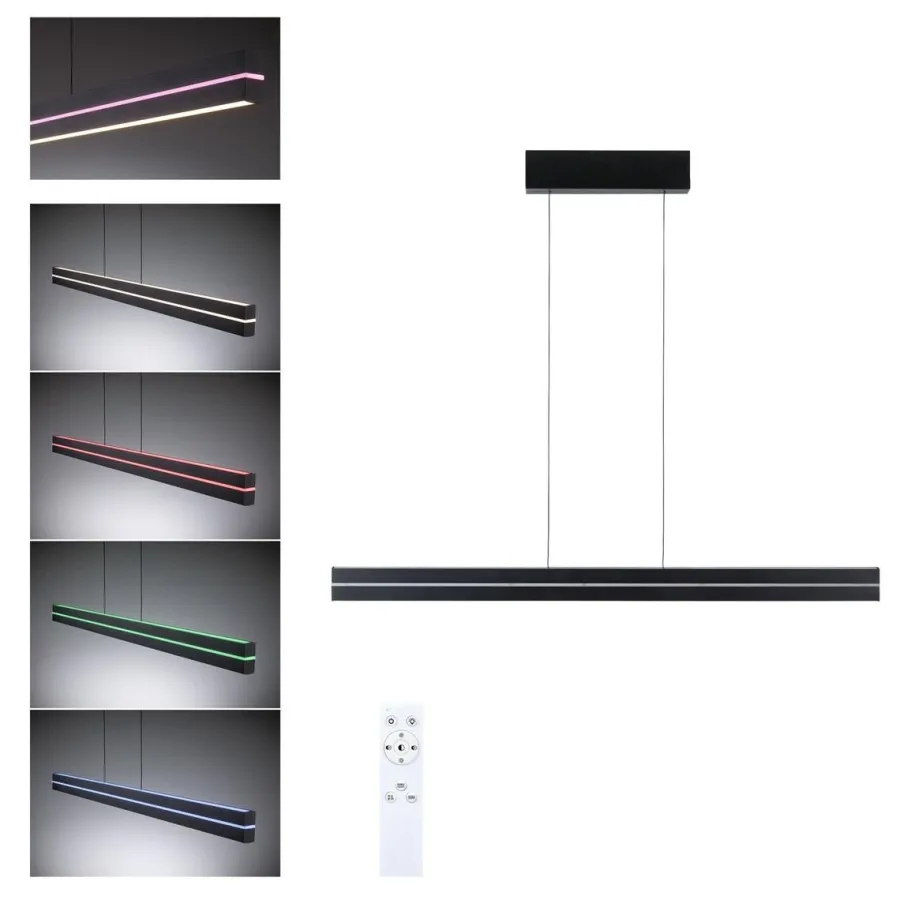 Best Paulmann Raiko takpendel 19/6W 2700-6500 Kelvin RGB med fjernkontroll