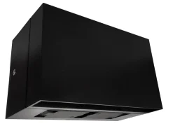 Best NorDesign Rapido K1 vegglampe utendørs ned med stikkontakt 7W LED 3000K - Svart