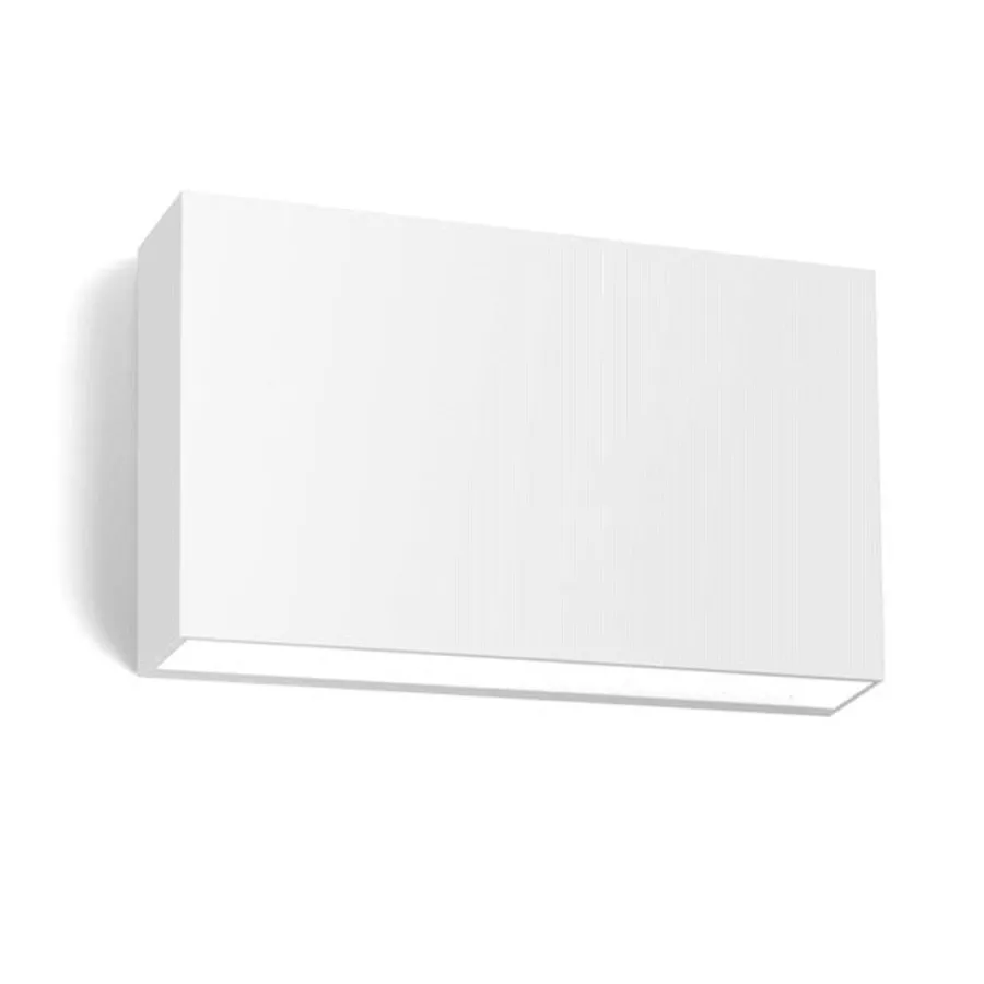 New NorDesign Rapido K2 vegglampe utendørs opp/ned IP65 12W LED 3000K Dimbar - Hvit